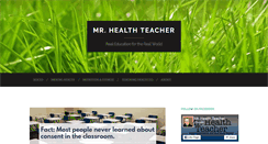 Desktop Screenshot of mrhealthteacher.com